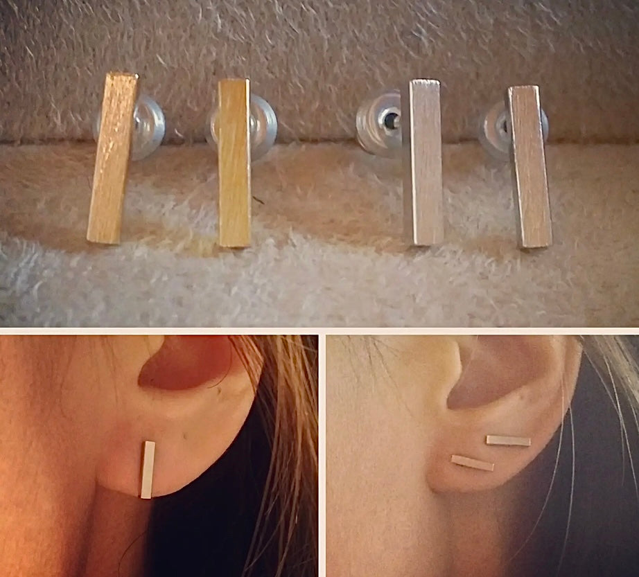 Essential Bar Earrings – Short