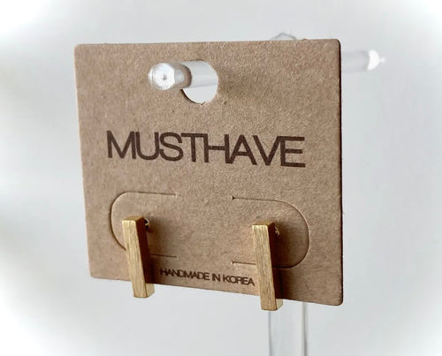 Essential Bar Earrings – Short