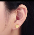Minimal Geometric Stud Earrings