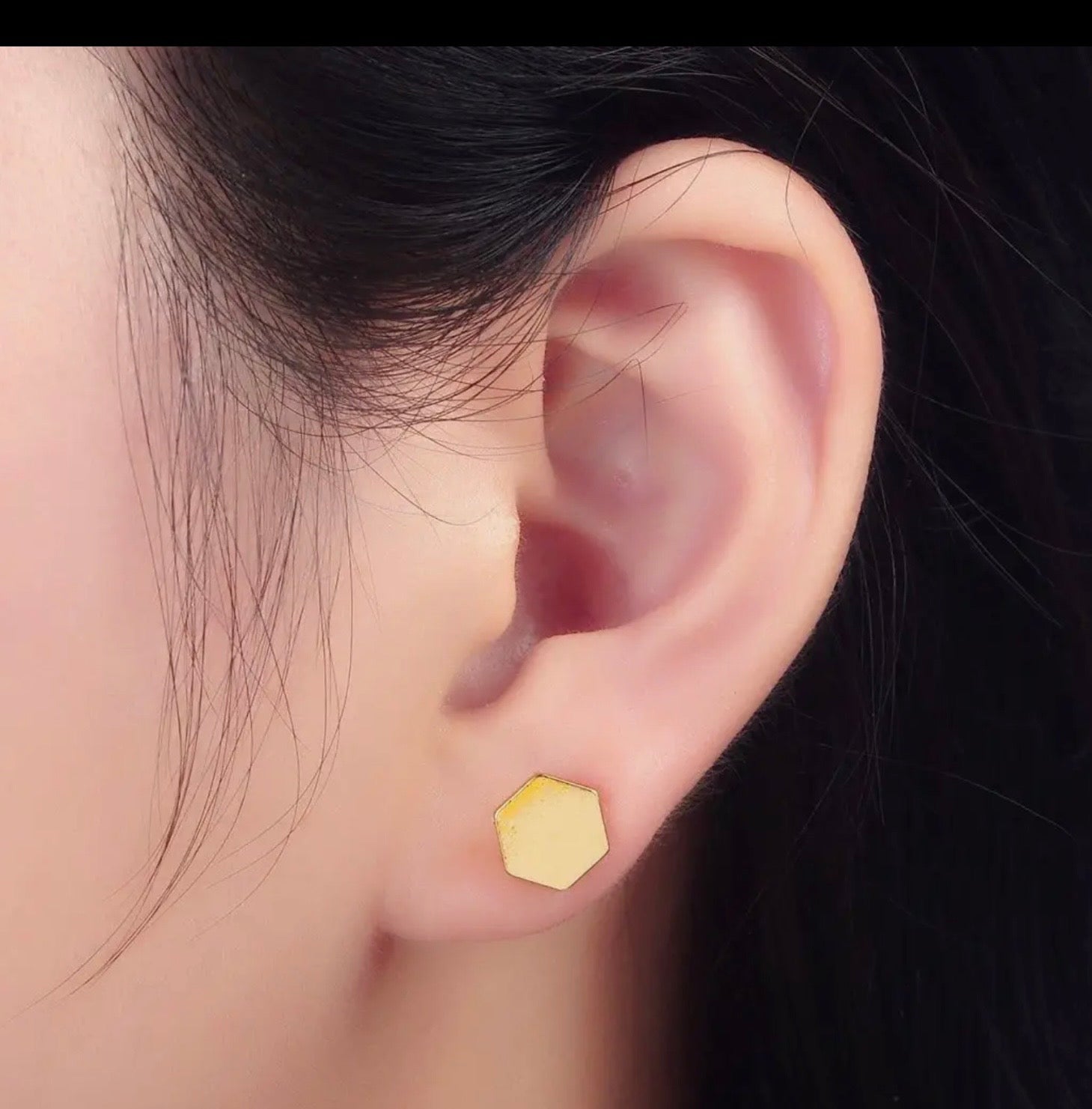 Minimal Geometric Stud Earrings