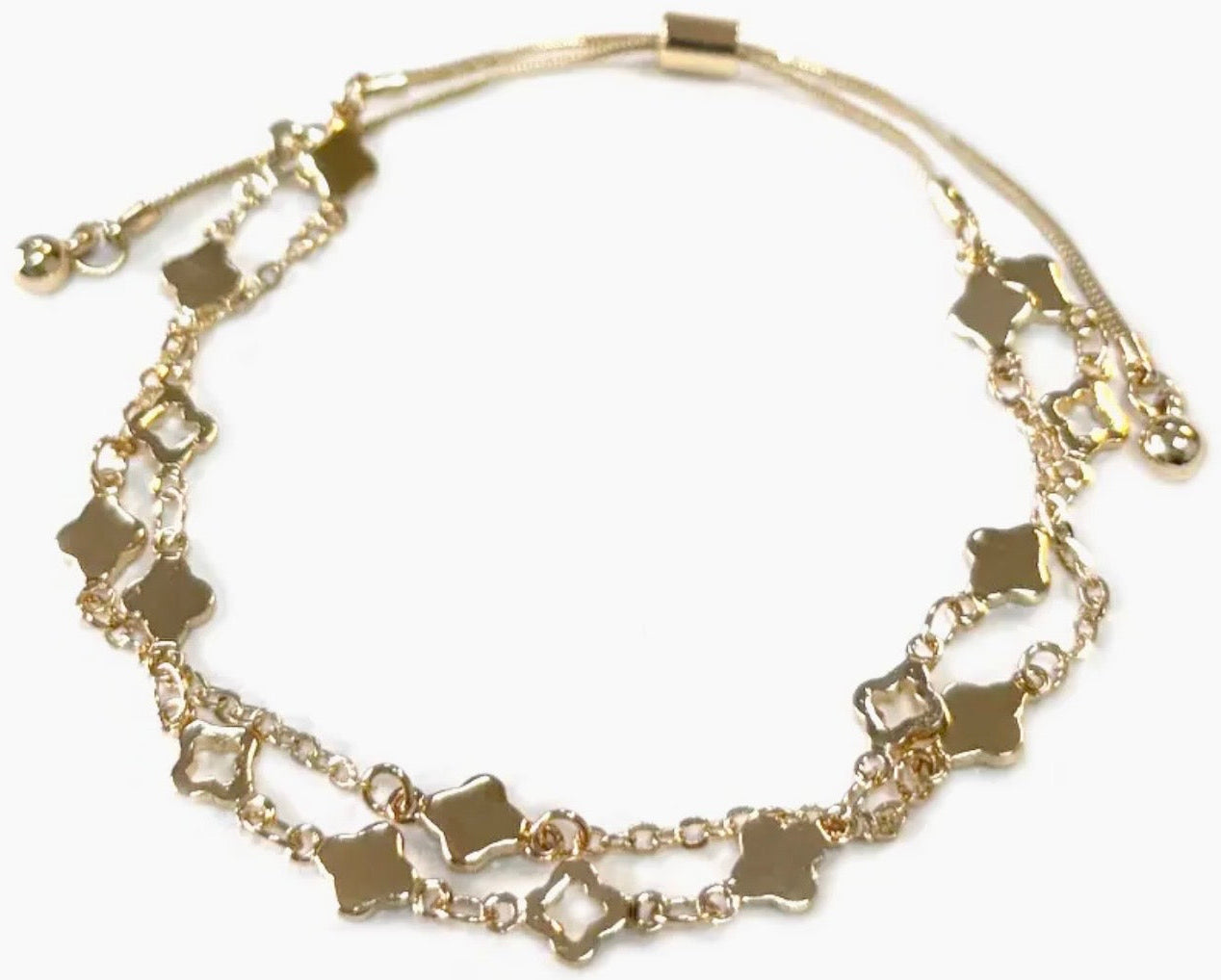 Delicate Clover Bracelet