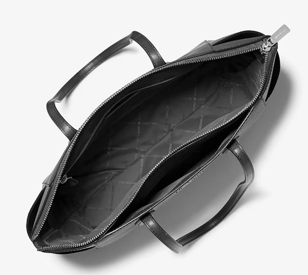 Michael Kors Marilyn Medium Saffiano Leather Tote - Black