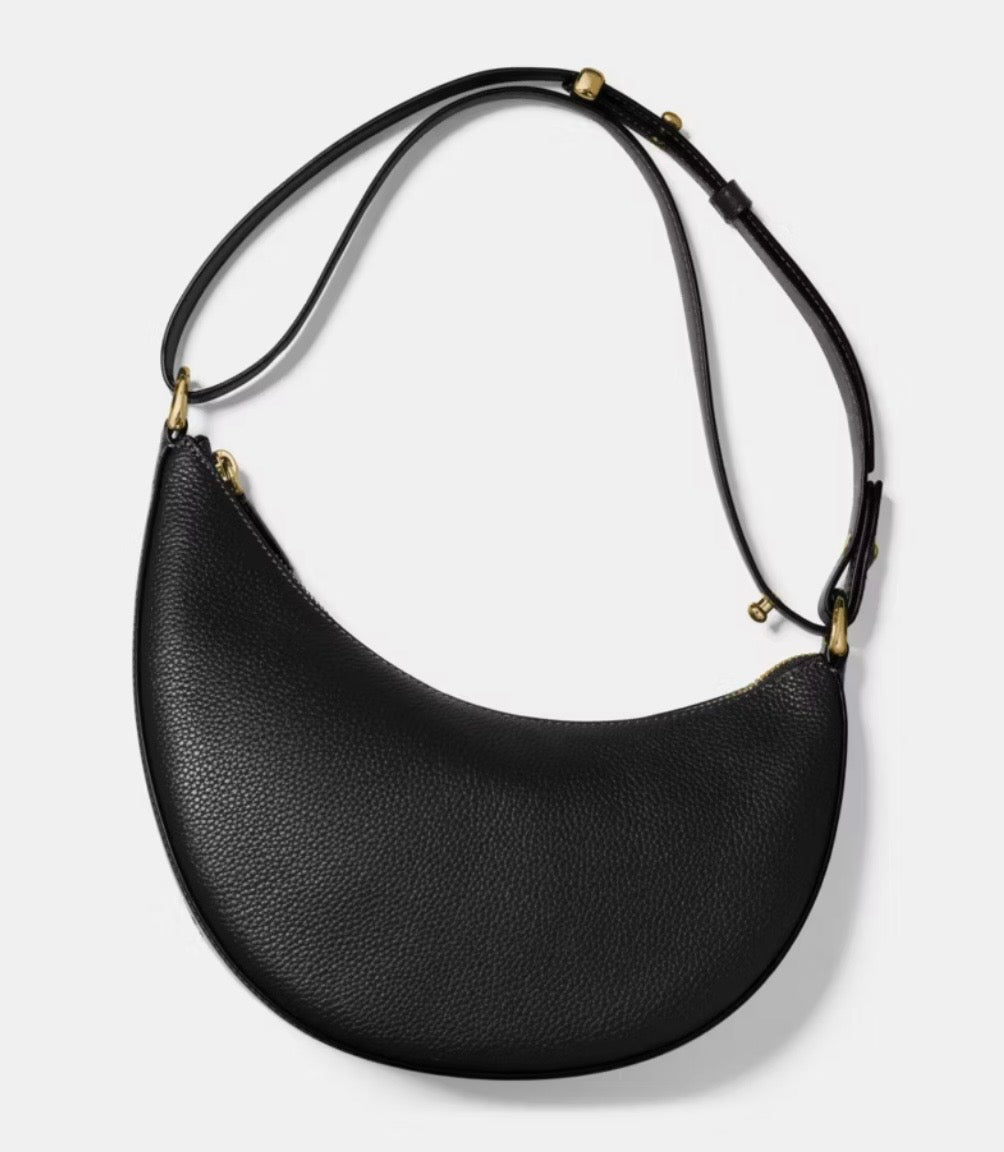 Kate Spade Duo Sculpted Crossbody Bag - Black