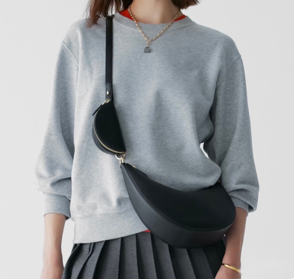 Kate Spade Duo Sculpted Crossbody Bag - Black