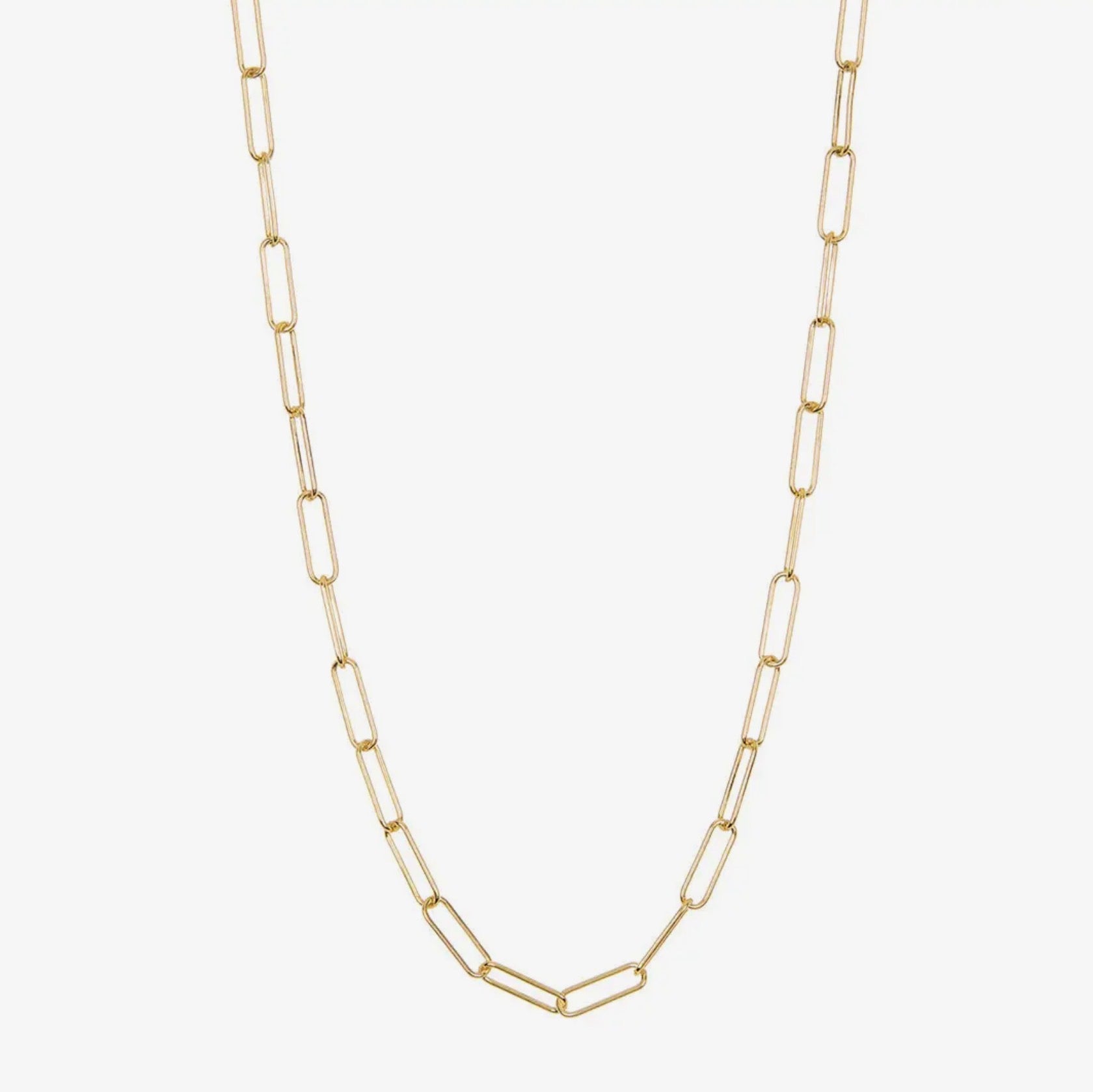 Fine Oval Link Necklace