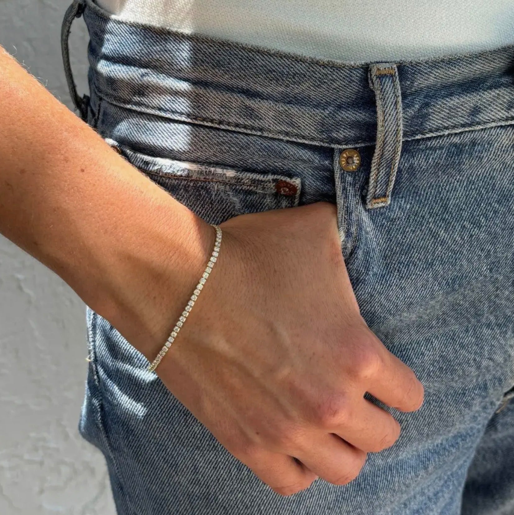 Luminous Tennis Chain Bracelet