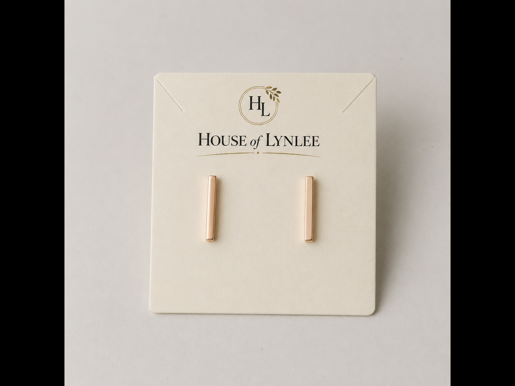 Essential Bar Earrings – Long