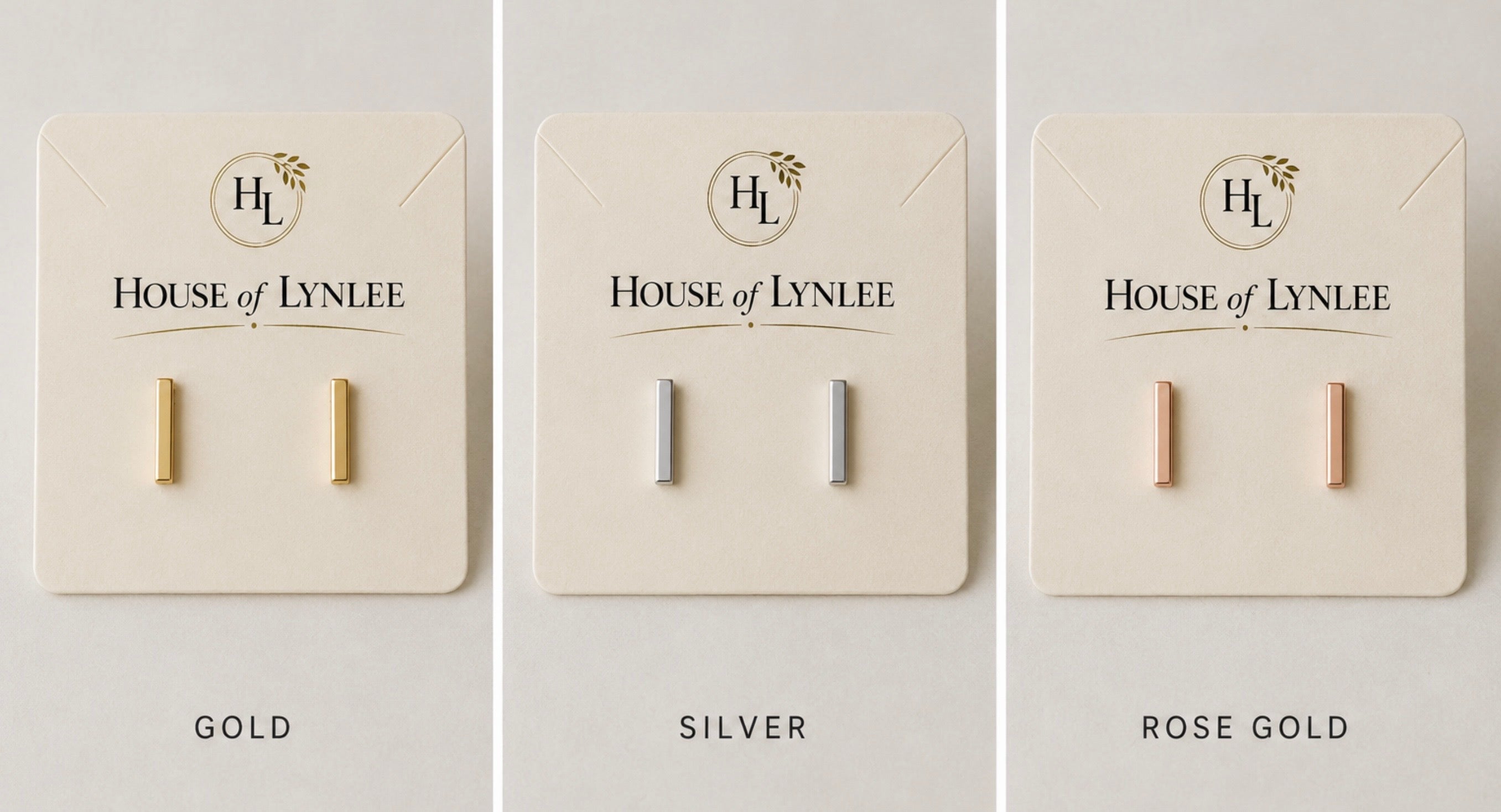 Essential Bar Earrings – Short